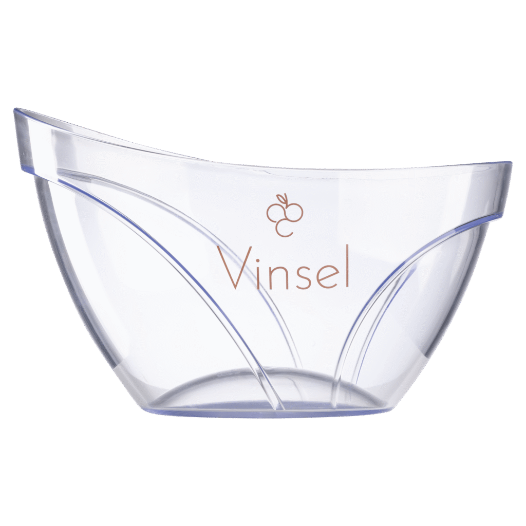 Champanheira Boccati Suprema para 5 garrafas (transparente)